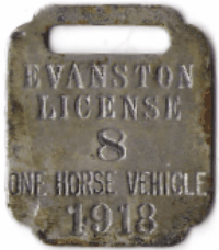 1918 One Horse Vehicle License