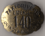 1947 Taxi Drivers License