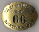 1963 Taxi Drivers License