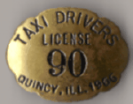 1966 Taxi Drivers License