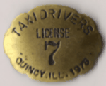 1976 Taxi Drivers License