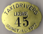 1977 Taxi Drivers License