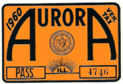 1960 Aurora Pass Veh Tax