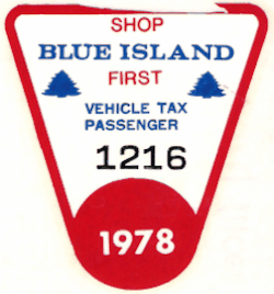 1978 Blue Island Passenger Vehicle Tax