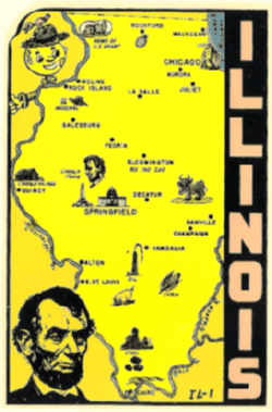Illinois Windshield Decal 9