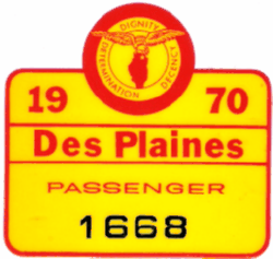 1970 Des Plaines Passenger