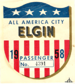 1958 Elgin Passenger Vehicle
