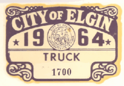 1964 Elgin Truck