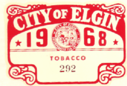 1968 Elgin Tobacco