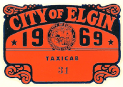 1969 Elgin Taxicab