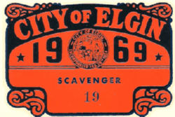 1969 Elgin Scavenger