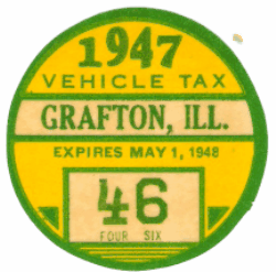 1947/48 Grafton Vehicle Tax