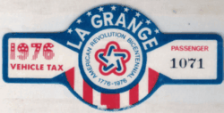 1976 La Grange Vehicle Tax