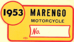 1953 Marengo Motorcycle