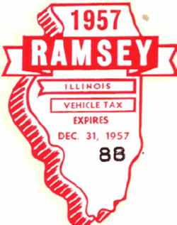 1957 Ramsey Vehicle Tax