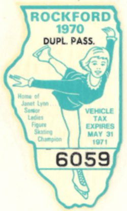 1970/71 Rockford Dupl Pass Vehicle Tax