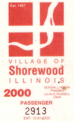 2000 Shorewood Passenger