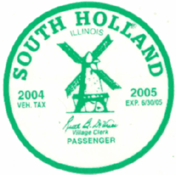 2004/05 South Holland Passenger Veh Tax