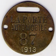 1913 Automobile La Porte Indiana