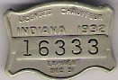 1932 Licensed Chauffeur