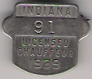 1939 Licensed Chauffeur