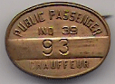 1939 Public Passenger Chauffeur