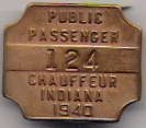 1940 Public Passenger Chauffeur