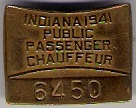 1941 Public Passenger Chauffeur badge