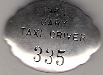 1960 Taxi Driver Gary
