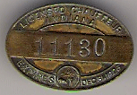 1926 Licensed Chauffeur badge