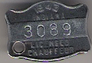 1943 Licensed Chauffeur badge