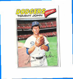 Tommy John Dodgers Card 2