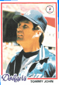 Tommy John Dodgers Card 3