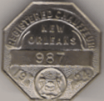 1924 New Orleans Louisiana Registered Chauffeur