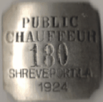 1924 Shreveport Louisiana Public Chauffeur