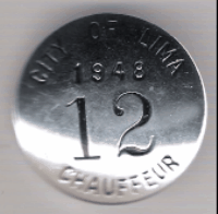 Lima Ohio 1948 Chauffeur