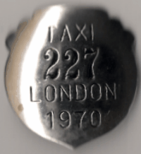 London Ontario 1970 Taxi