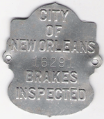 New Orleans Brakes Inspected