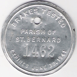 St. Bernard Parish Louisiana Brakes Tested 1940/41