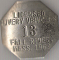 1969 Fall River Licensed Livery Vehicle