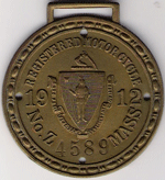 1912 Mass Registered Motorcycle