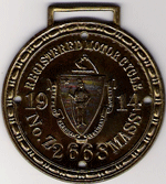 1914 Mass Registered Motorcycle