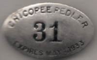 1932/33 Chicopee Pedler Massachusetts