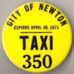 1970/71 Newton Taxi Massachusetts