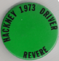 1973 Revere Hackney Driver Massachusetts