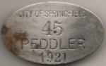 1921 Springfield Peddler Massachusetts