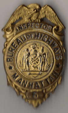 Manhattan Inspector Bureau of Highways