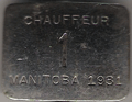 1931 Manitoba Chauffeur