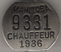 1936 Manitoba Chauffeur