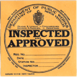 1929 Mass Inspection